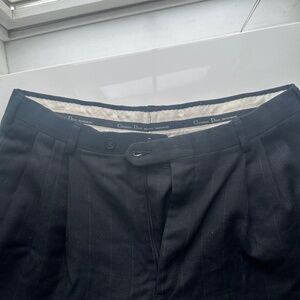 Pinstripe Christian Dior Men’s Wool Trousers